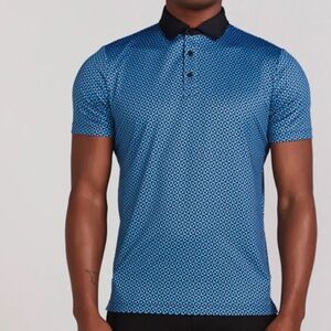 Redvanly Men’s Medium Tuxedo Blake Performance Polo MSRP $110